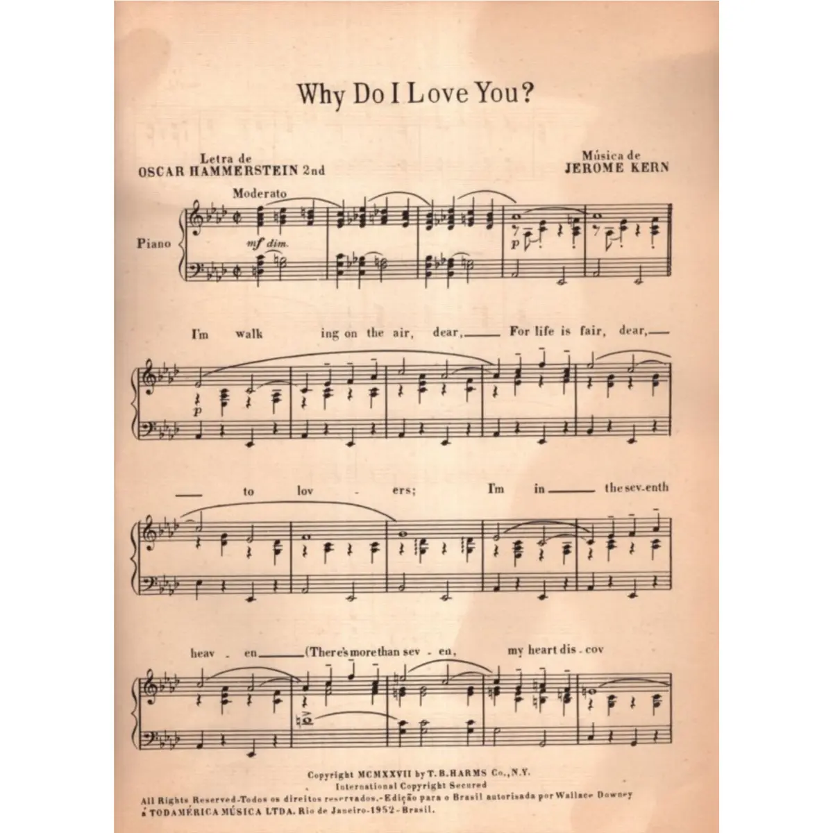 Why Do I Love You?  (Edição Antiga)