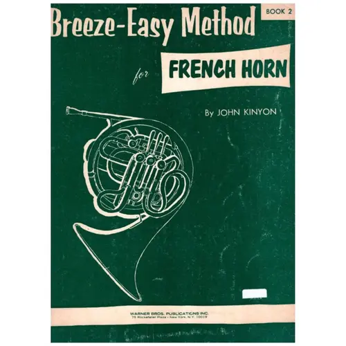 Breeze - Easy Method - French Horn book 2