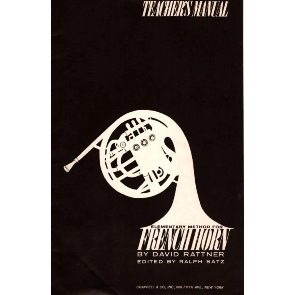 Elementary Method For French Horn - Teacher