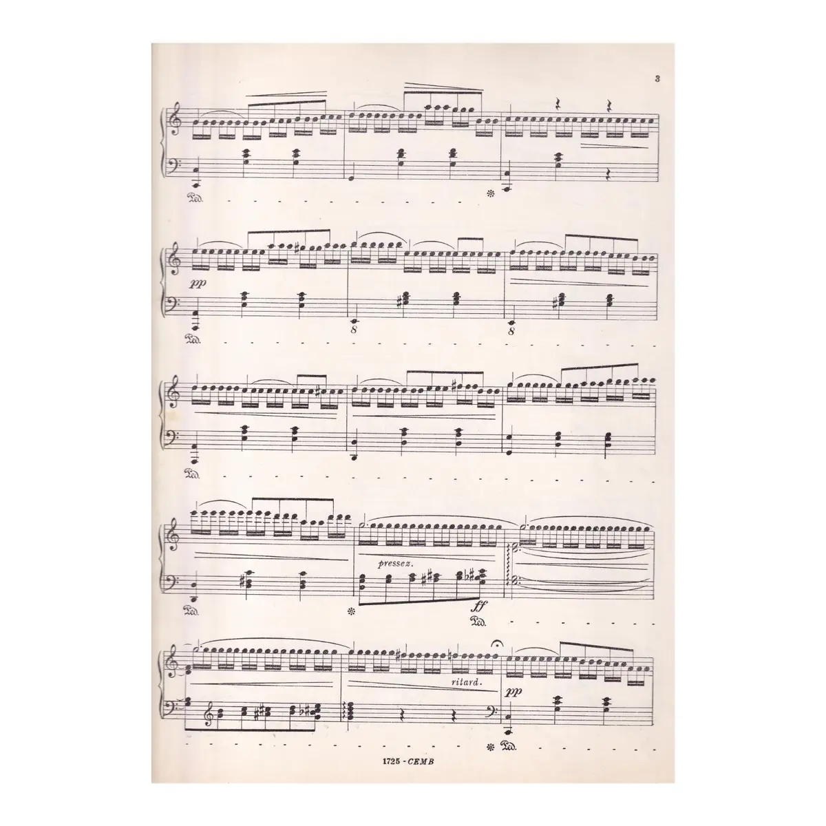 Le Crépuscule  - Op.20  (Edição Antiga)