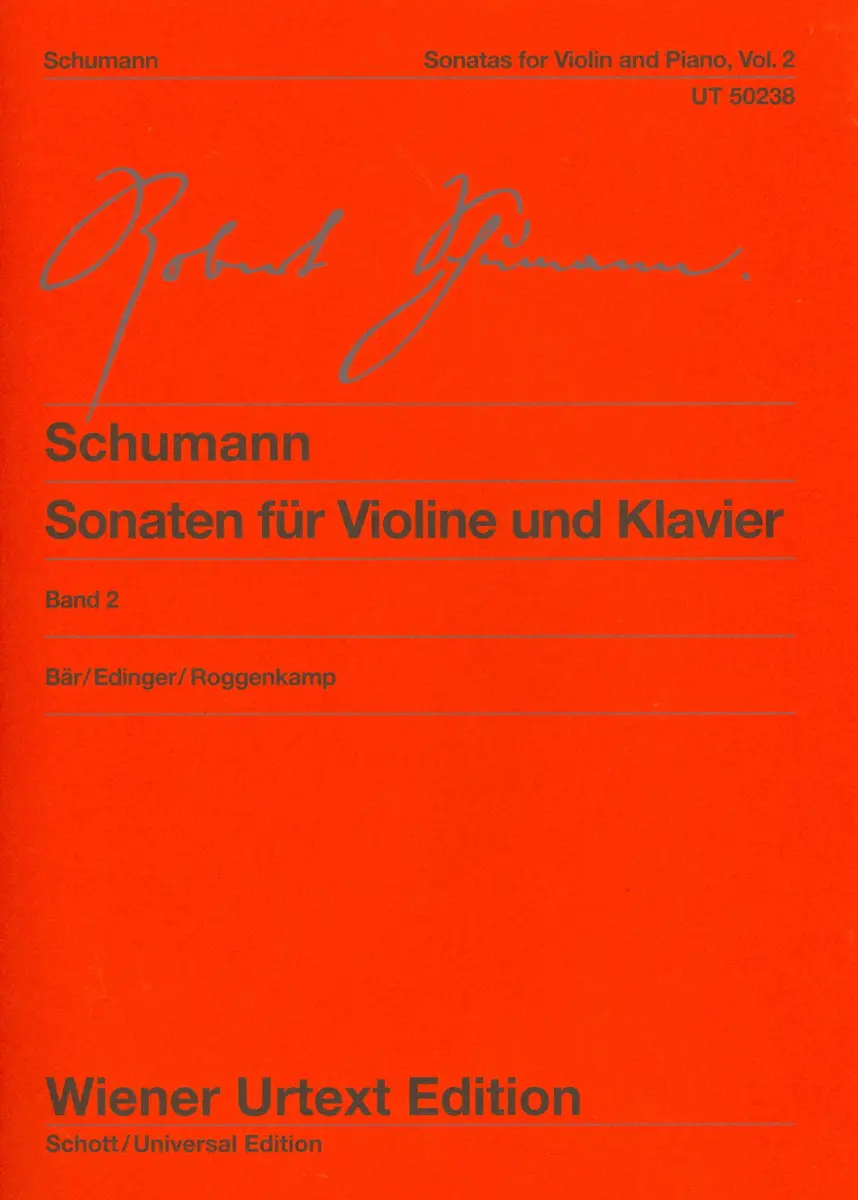 Sonate fur Klavier und Violoncello F-dur op. 99 - edição antiga