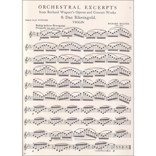 Orchestral Excerpts from Operas and Concert Works for Violin Vol.02