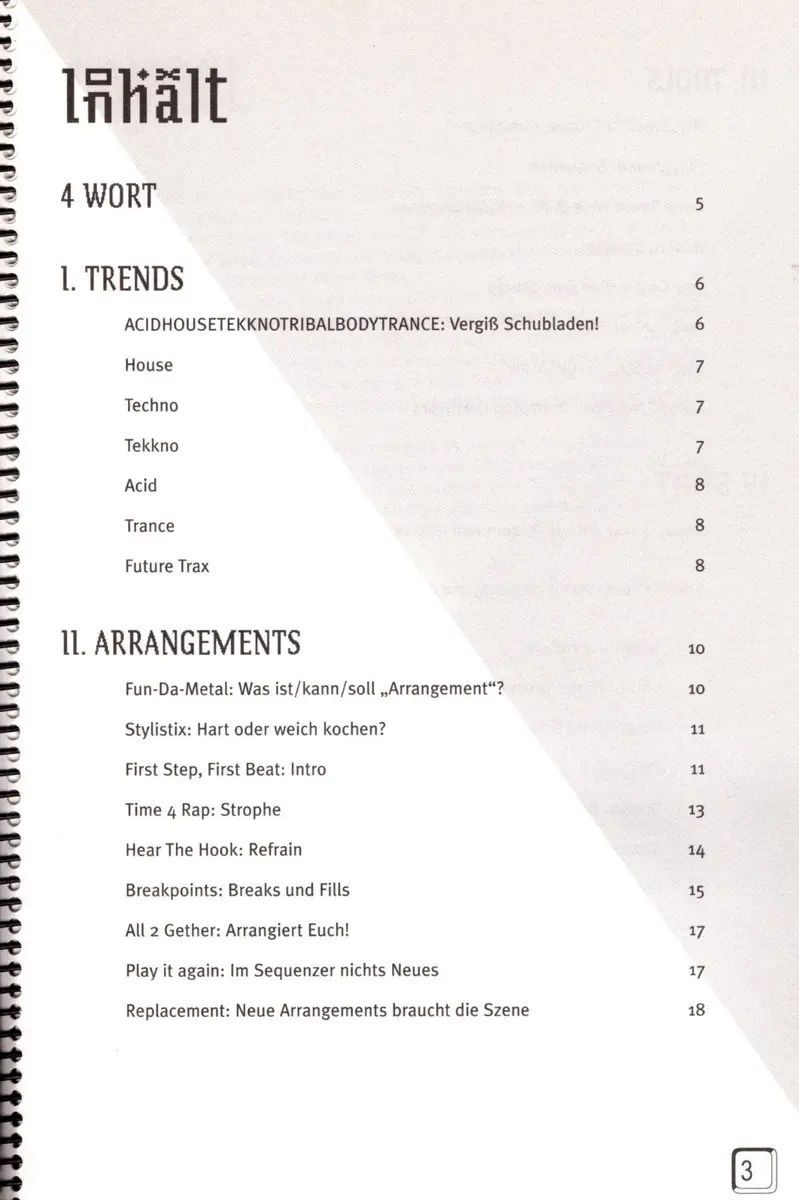 Das Dance Patterns Buch + Midi Disk