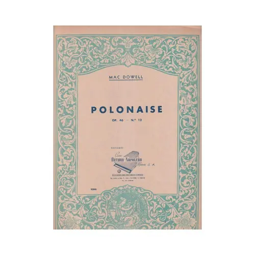 Polonaise op. 46 n.12 para piano