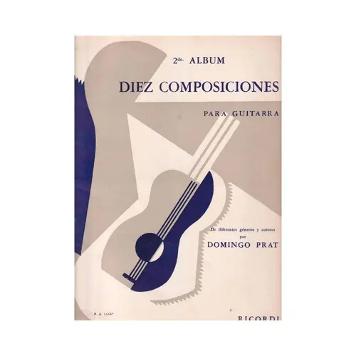 Diez Composiciones para guitarra - 2.do album