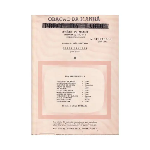 Priere du Matin - op. 130 n.1 para piano