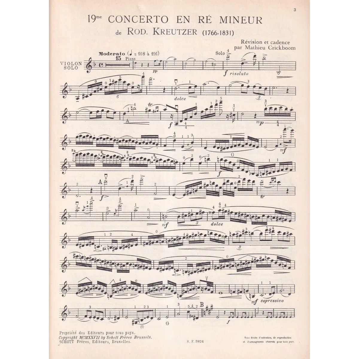 Concerto n.19 em Ré menor