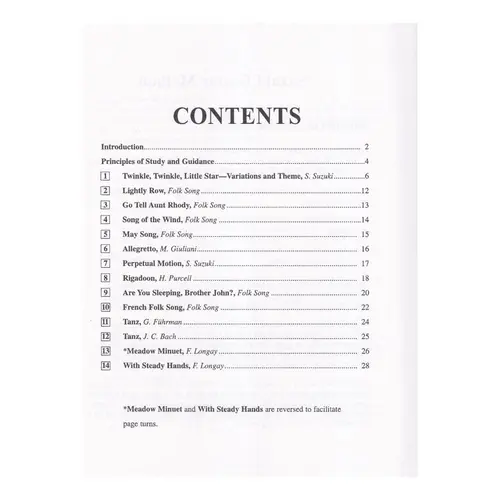 Suzuki Guitar School Vol.1 (Guitar Acompaniment) - Revised Edition