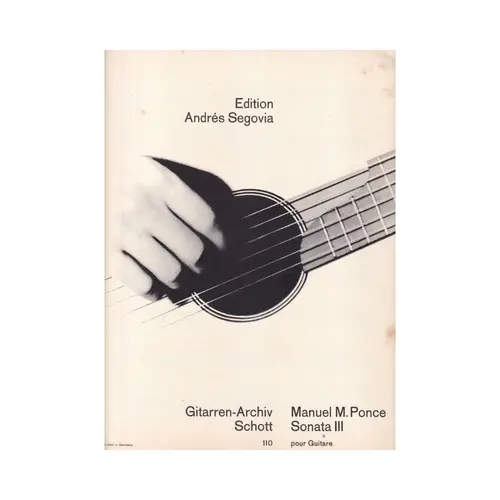 Sonata III pour guitare