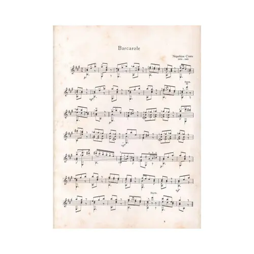 Barcarole Rondoletto Marsch