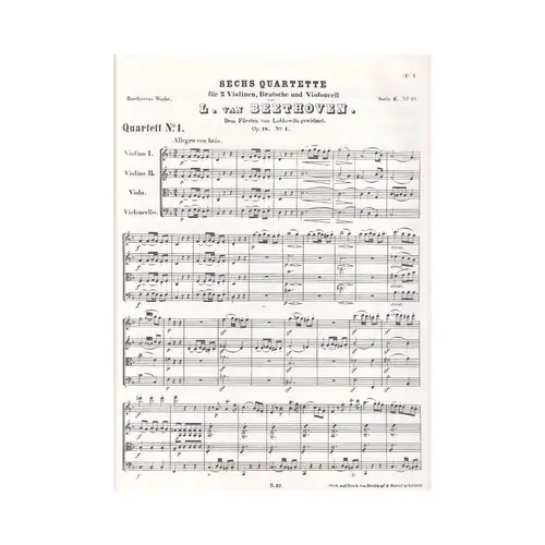 Complete String Quartets op. 18, 59, 74, 95