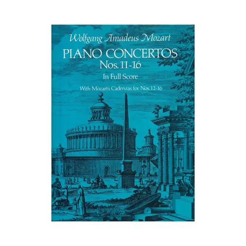 Piano concertos nos. 11 - 16 in full score