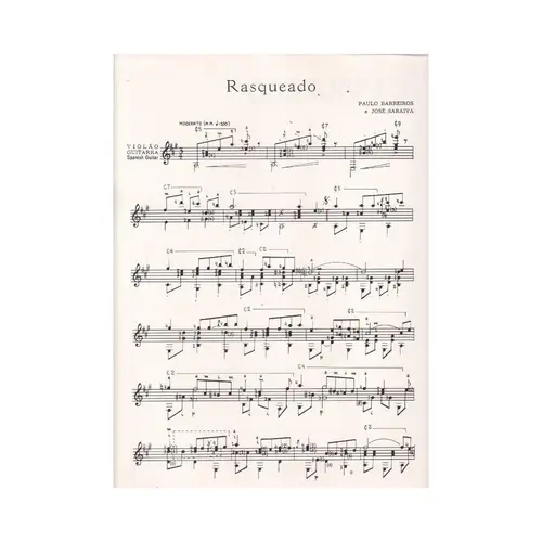 Rasqueado para violão