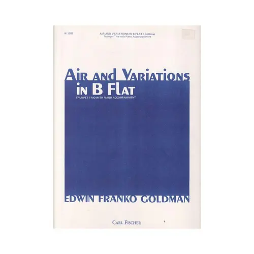 Air and Variations in B flat - trumpet trio (edição antiga)
