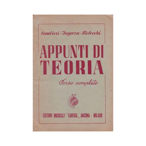 Appunti di Teoria - Corso completo
