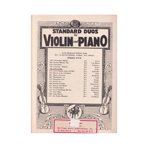 Loin du Bal - violino e piano