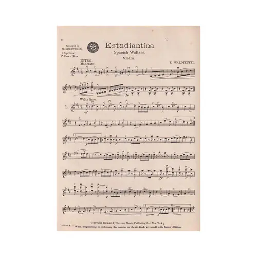 Estudiantina - violino e piano