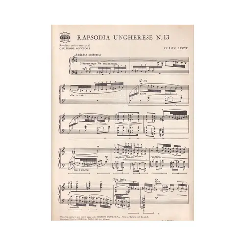Rapsodia Ungherese n. 13