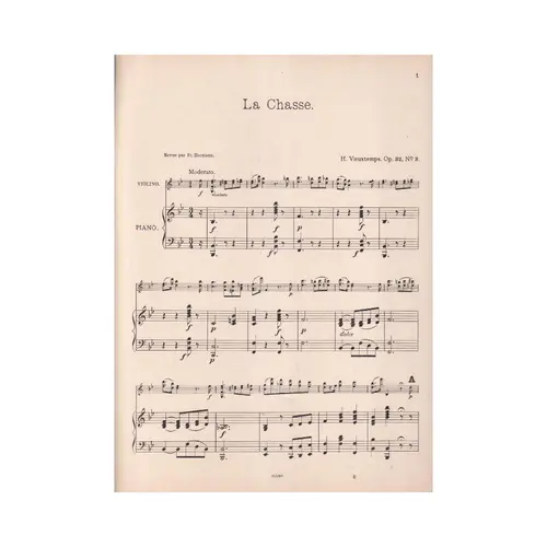 La Chasse op. 32 n. 3 - violino e piano