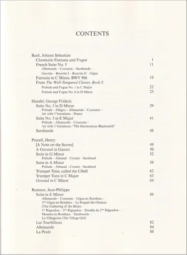 Masterpieces of Solo Piano: Baroque Era