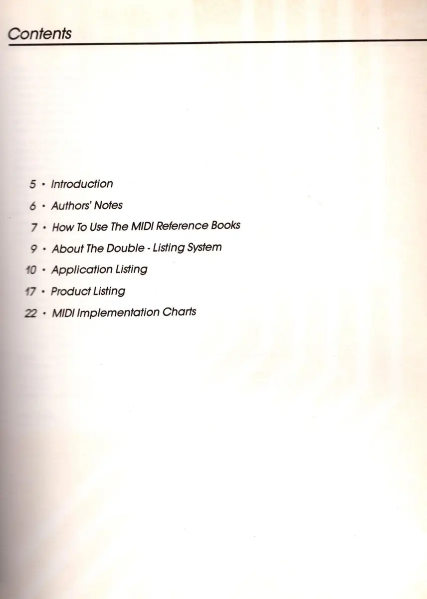 The Midi Implementation Book - Edição Antiga.