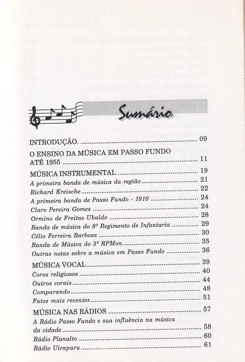 O Resgate da Musica Em Passo Fundo