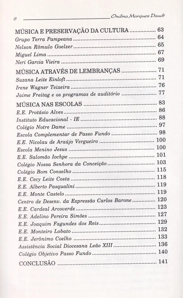 O Resgate da Musica Em Passo Fundo
