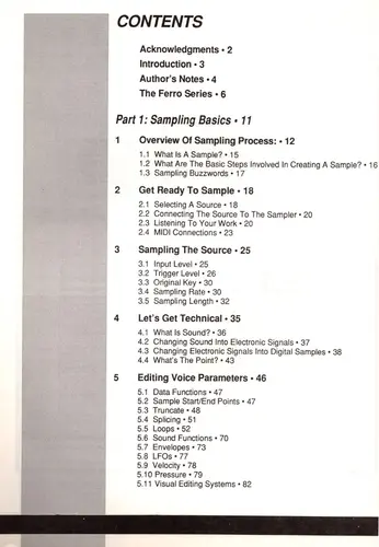 The Sampling Book