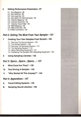 The Sampling Book