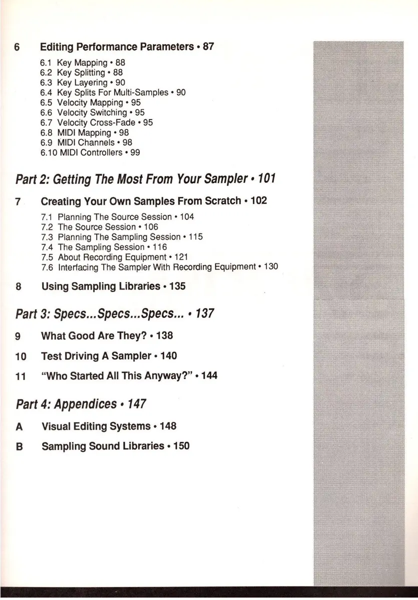 The Sampling Book