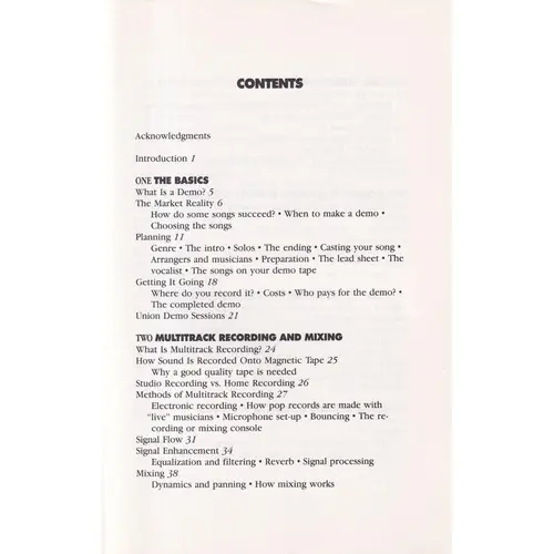 Songwriter´S And Musician´S Guide To Making Great