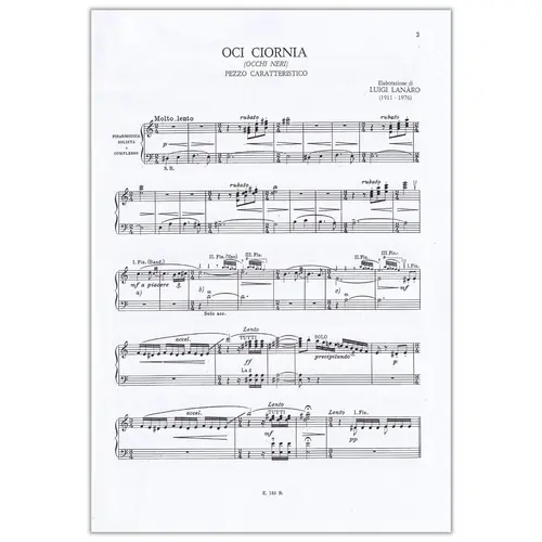 Oci Ciornia ( Occhi neri)