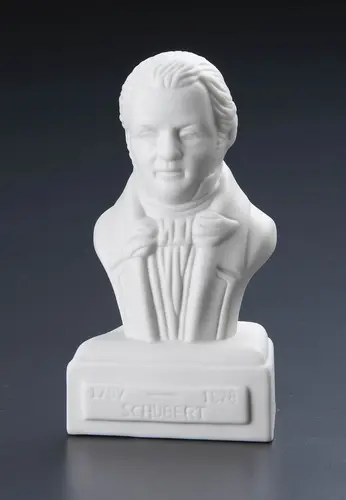 Estatueta compositor - Schubert 13 cm