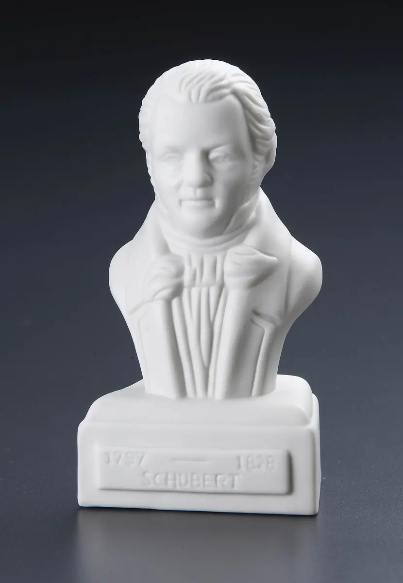 Estatueta compositor - Schubert 13 cm