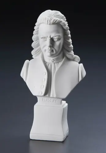 Estatueta compositor - Bach 18 cm