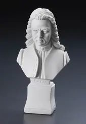 Estatueta compositor - Bach 18 cm