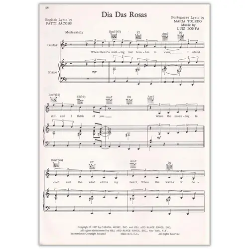 Luiz Bonfa Guitar Folio