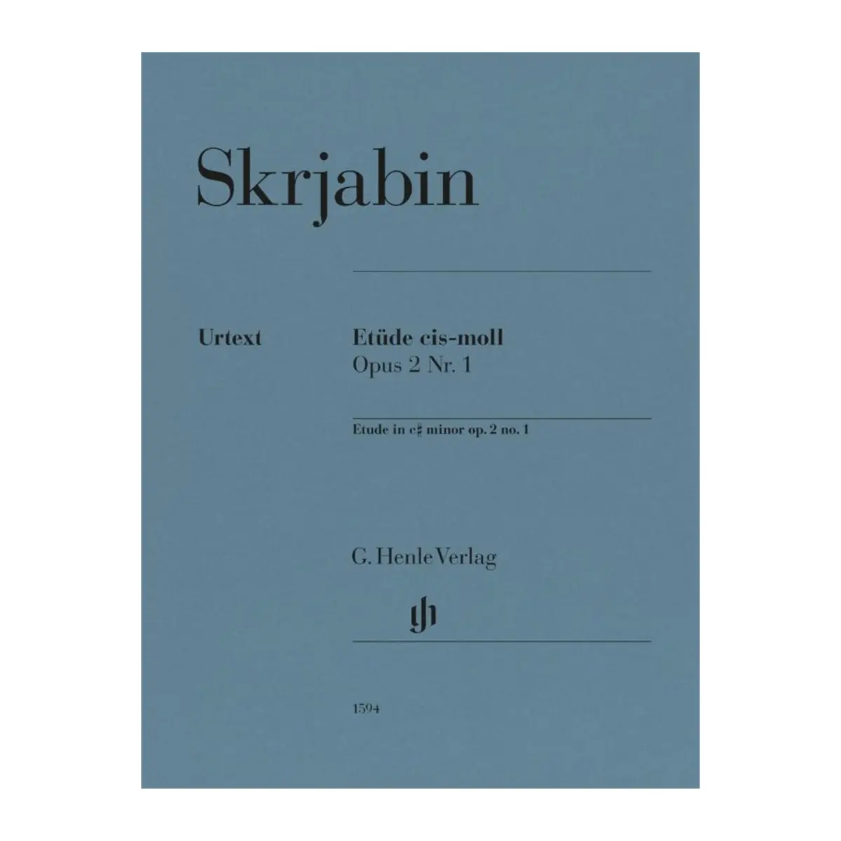 Etude c sharp minor op. 2 no. 1