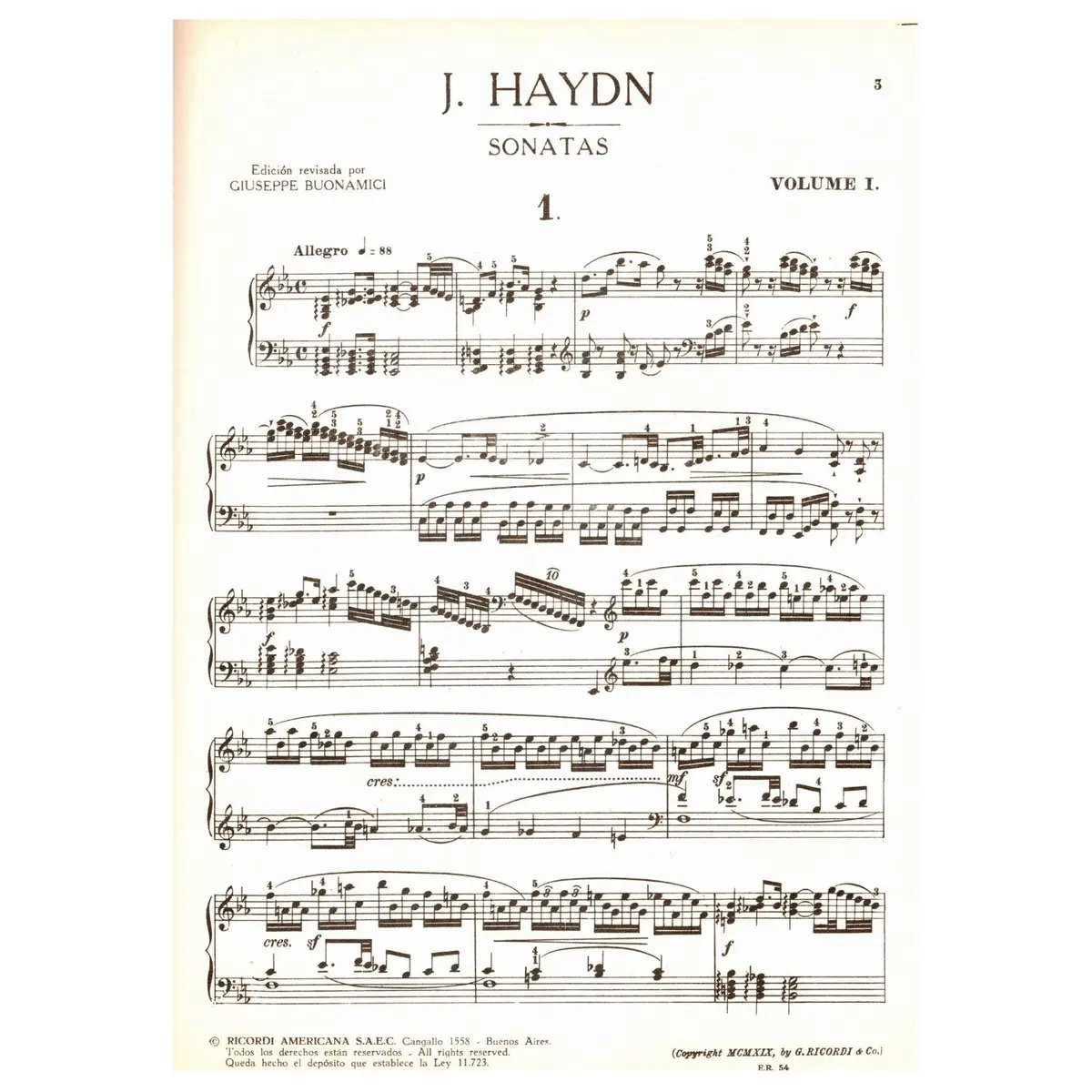 sonatas para piano libro 1