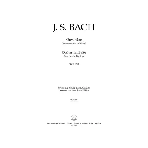 Orchestral Suite (Overture) B Minor Bwv 1067 - Partes