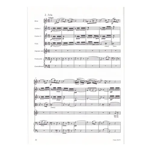 Psalm 42 - Like as the hart - full score