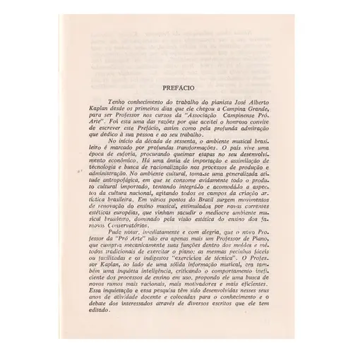 O ensino do piano - Texto didático - série pedagogia vol.2