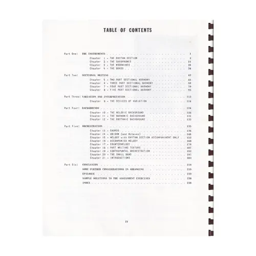 Modern Arranging Technique - exemplar antigo