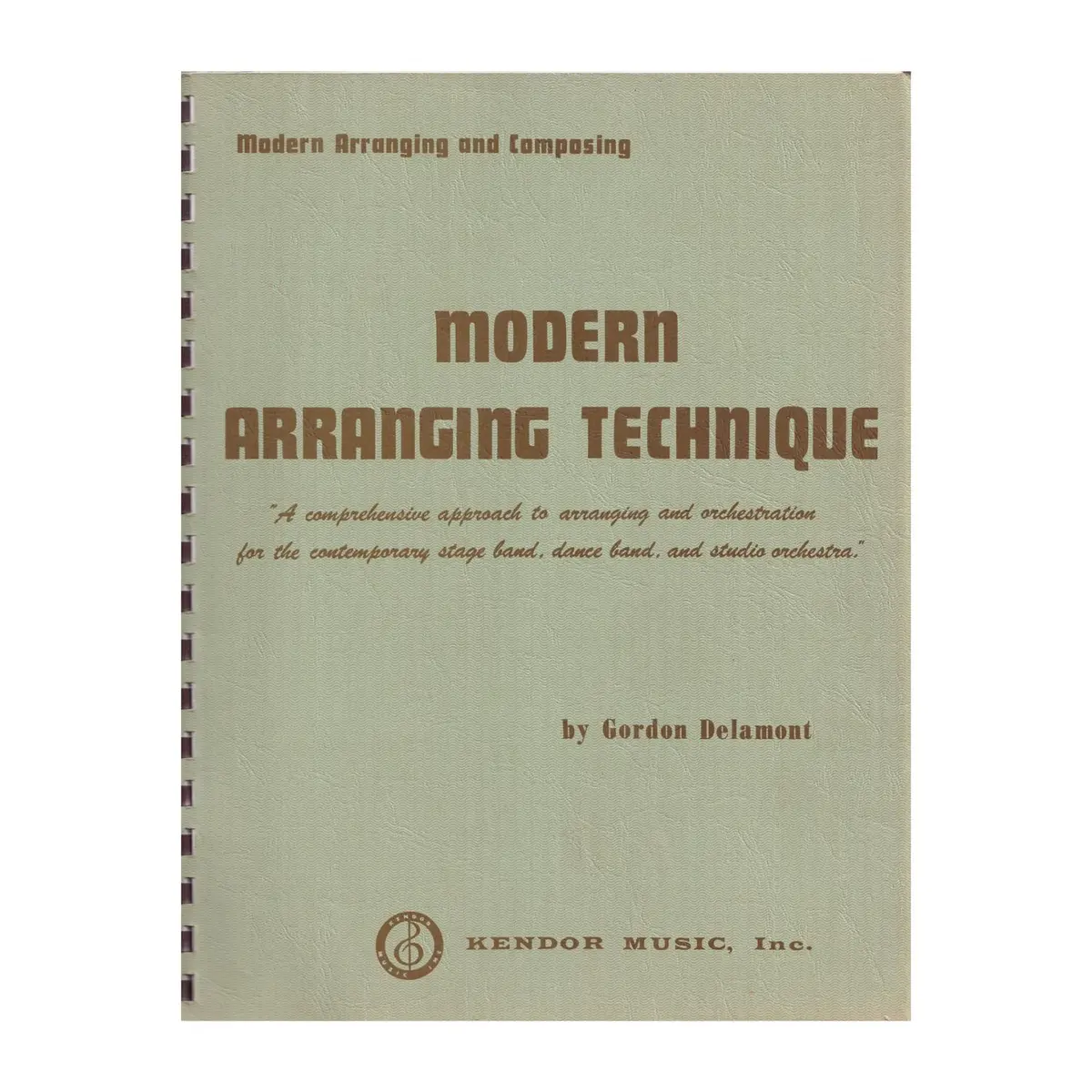 Modern Arranging Technique - exemplar antigo