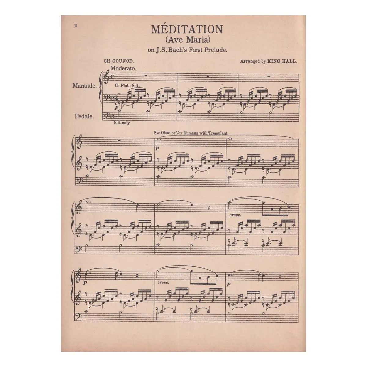 Blue Album of Twenty Pieces for the Organ Vol II