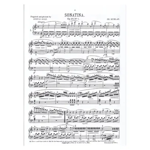 Sonatina Album for the piano