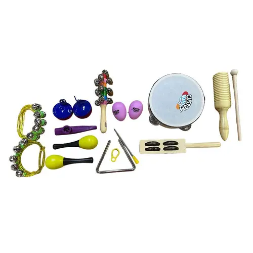 Bandinha ritmica 10 peças Customs kids CKPK 10