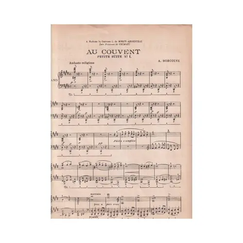 Ao Convento (Pequena Suite N.1)