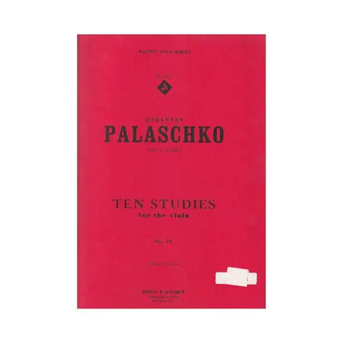 Ten SDtudies for the viola op. 49