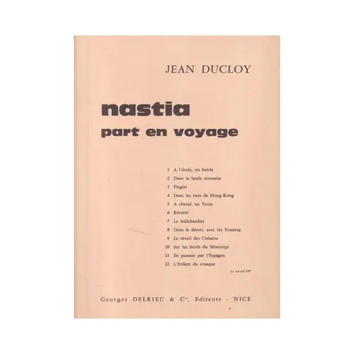 Nastia part en voyage
